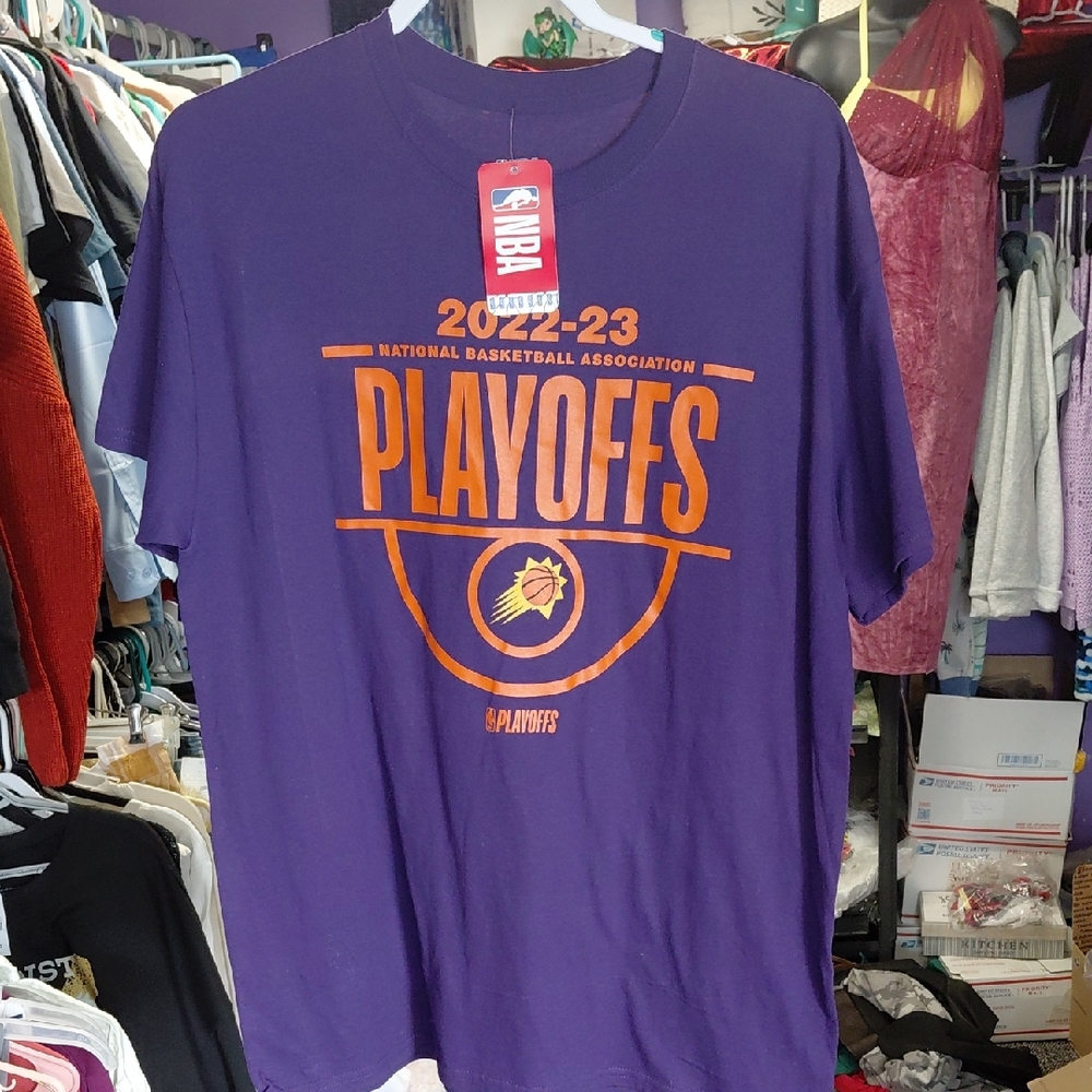 NBA Playoffs Purple T-Shirt